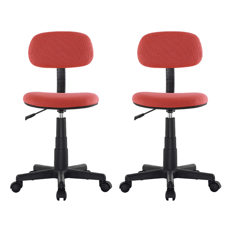 Modern No Arm Conference Chair Wheels Included Desk Chair for Office