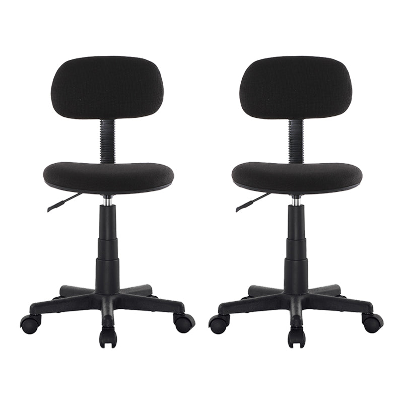 Modern No Arm Conference Chair Wheels Included Desk Chair for Office