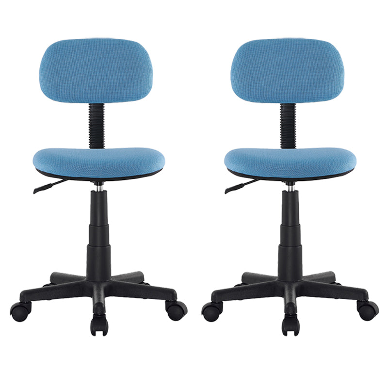 Modern No Arm Conference Chair Wheels Included Desk Chair for Office