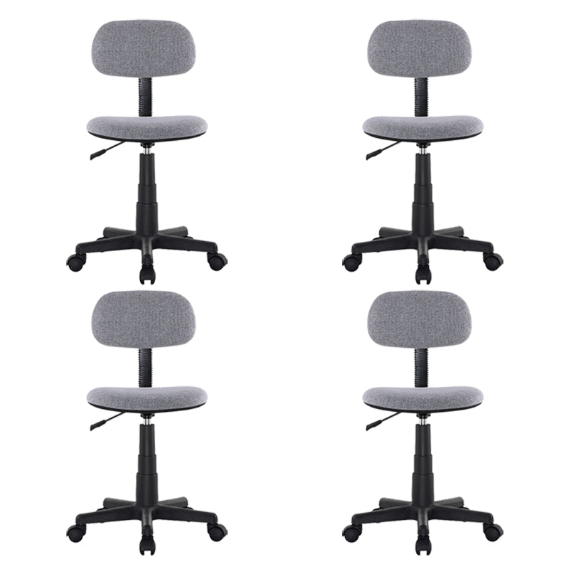 Modern No Arm Conference Chair Wheels Included Desk Chair for Office