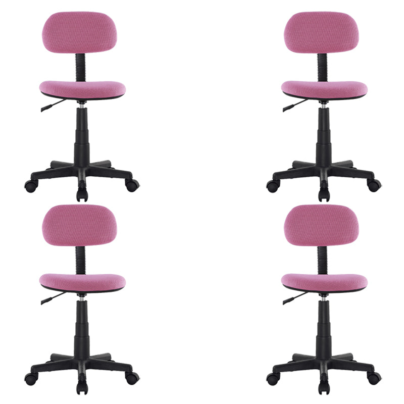 Modern No Arm Conference Chair Wheels Included Desk Chair for Office