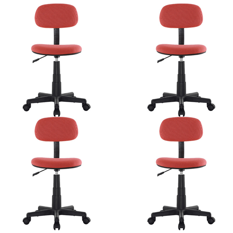 Modern No Arm Conference Chair Wheels Included Desk Chair for Office