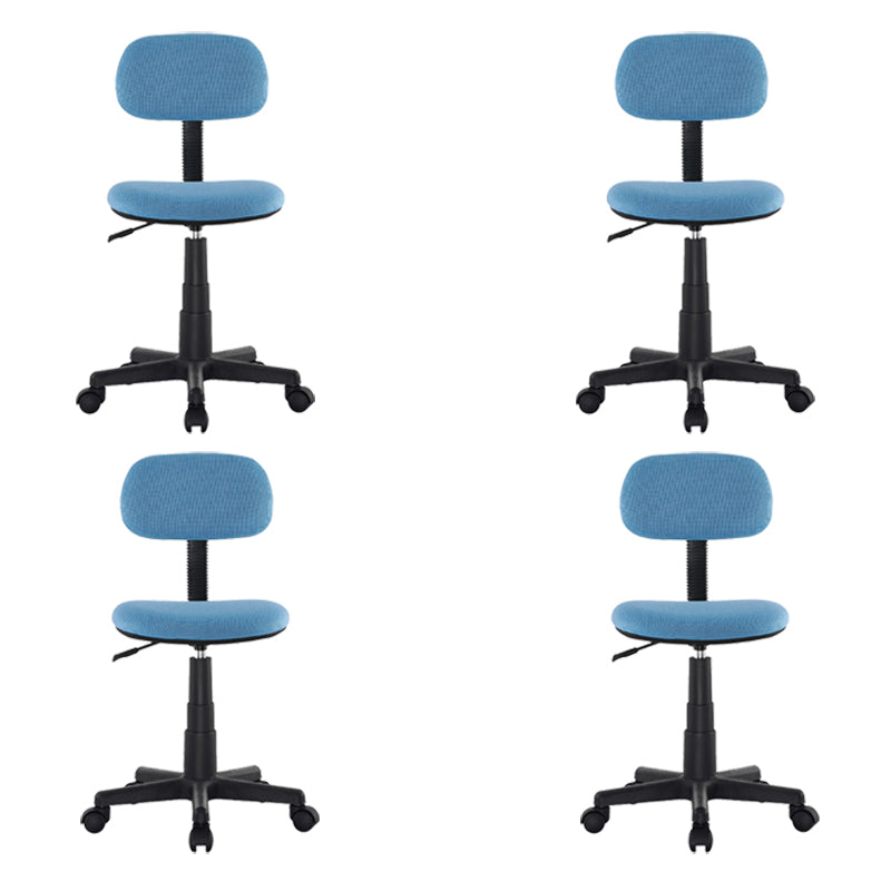 Modern No Arm Conference Chair Wheels Included Desk Chair for Office