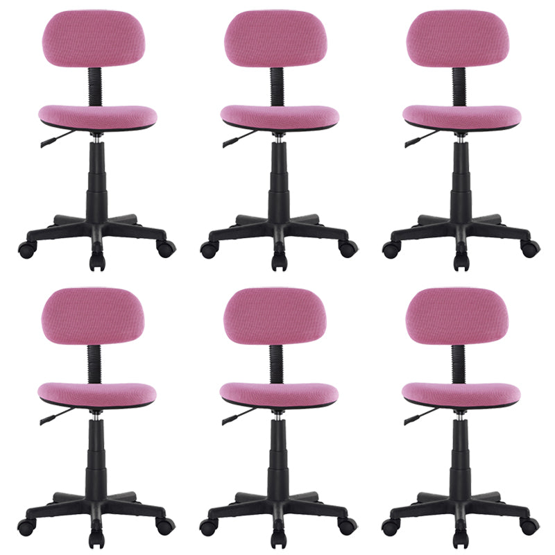 Modern No Arm Conference Chair Wheels Included Desk Chair for Office