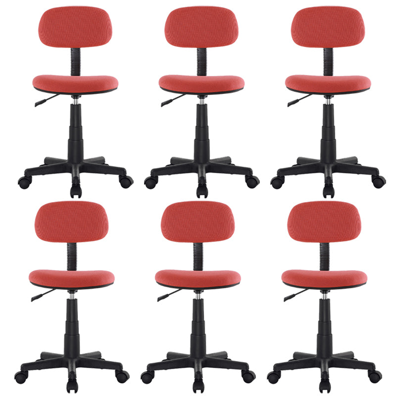 Modern No Arm Conference Chair Wheels Included Desk Chair for Office