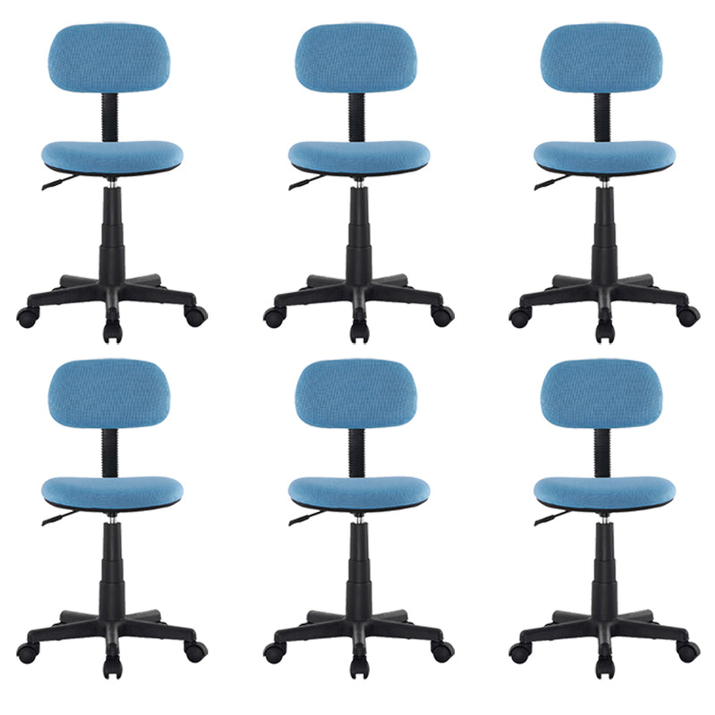 Modern No Arm Conference Chair Wheels Included Desk Chair for Office