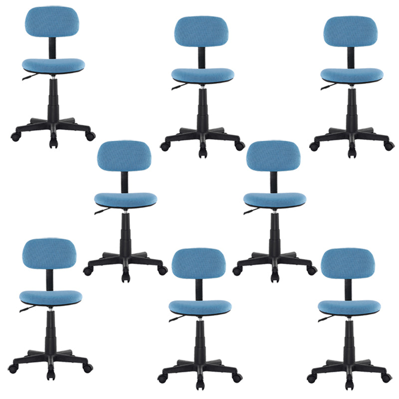 Modern No Arm Conference Chair Wheels Included Desk Chair for Office