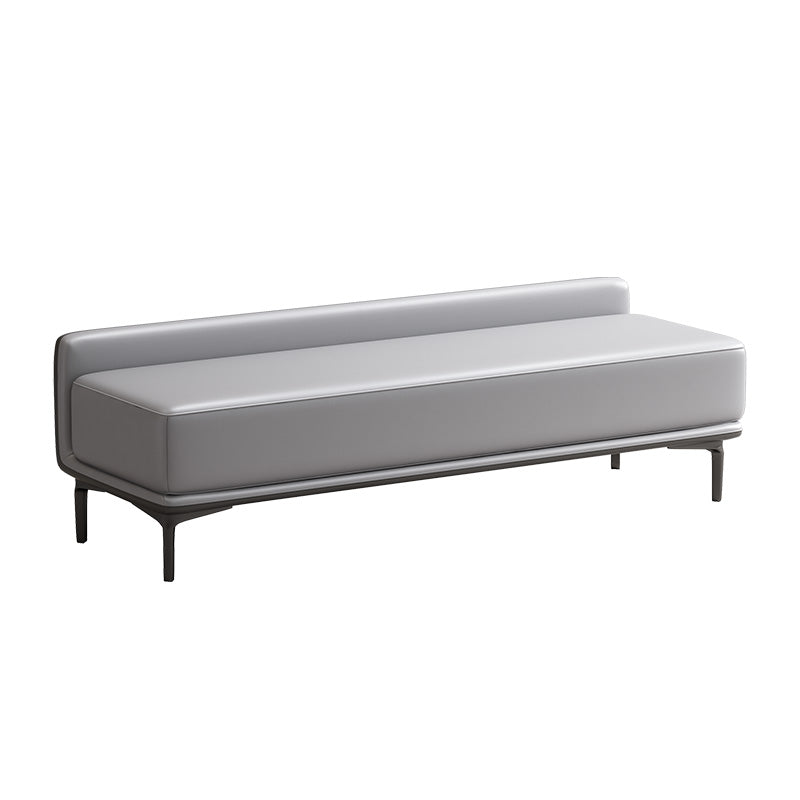 Modern Bedroom Bench Solid Color Seating Bench with Upholstered