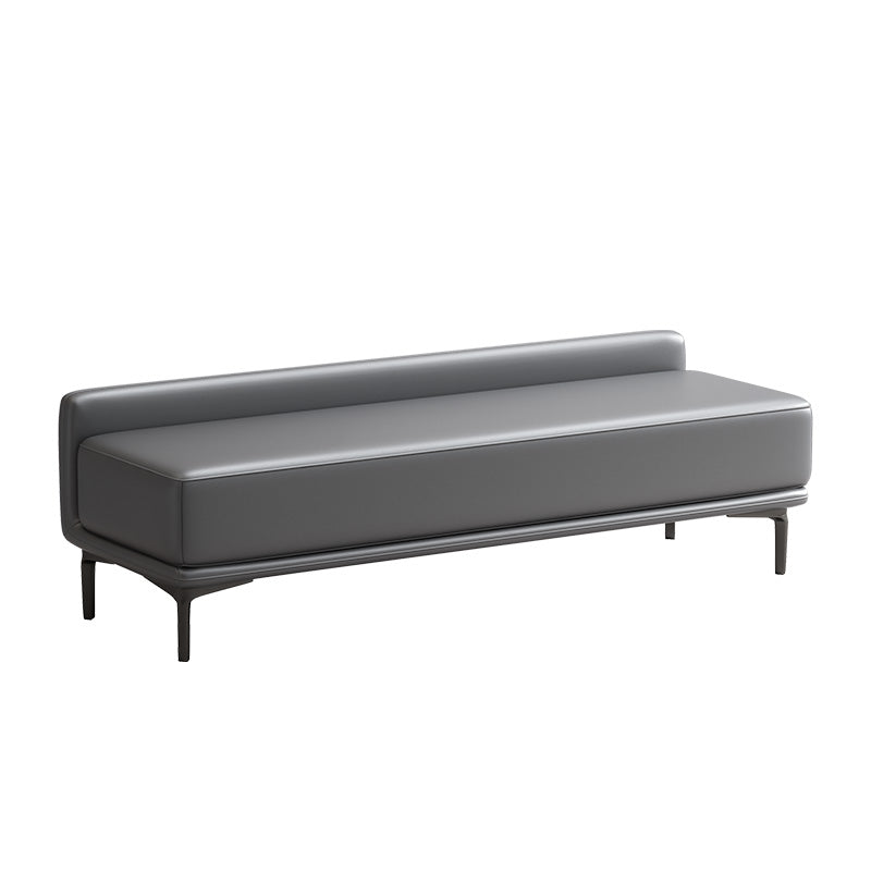 Modern Bedroom Bench Solid Color Seating Bench with Upholstered