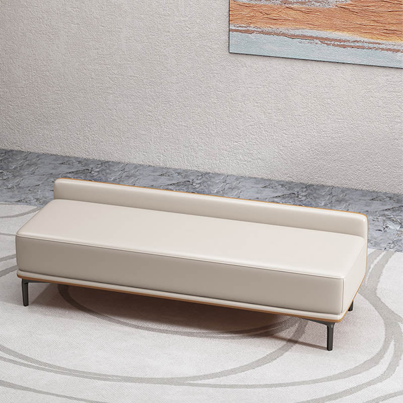 Modern Bedroom Bench Solid Color Seating Bench with Upholstered