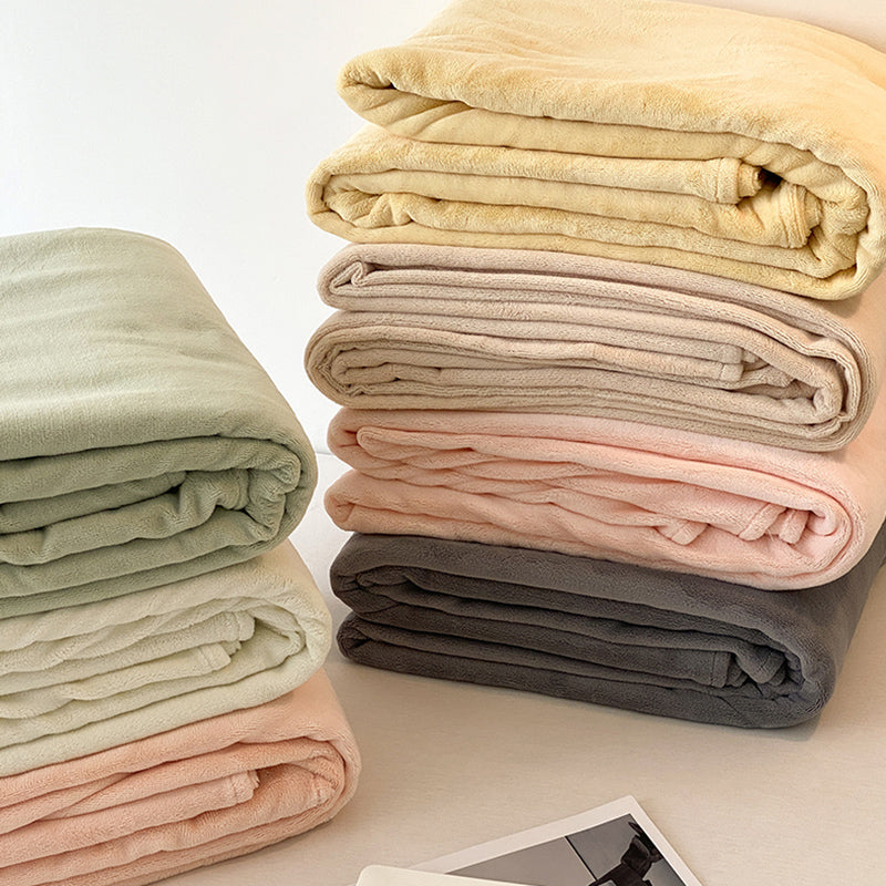 Solid Color Bed Sheet Non-Pilling Wrinkle Resistant Polyester Bed Sheet