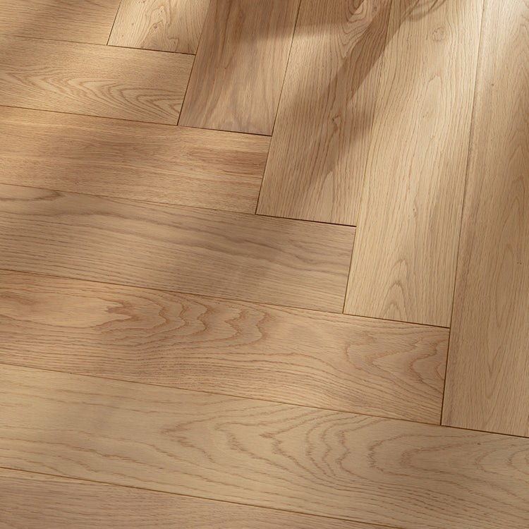 Modern Solid Wood Flooring Pure Color Interlocking Plank Flooring