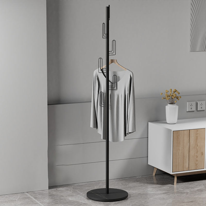 Luxurious Free Standing Coat Rack Metal Coat Hanger for Living Room