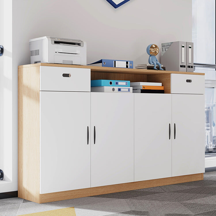 Wooden Filing Cabinet White File Cabinet for Home and Office