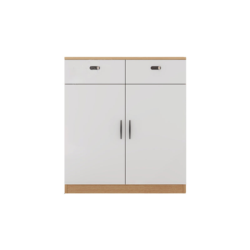 Wooden Filing Cabinet White File Cabinet for Home and Office