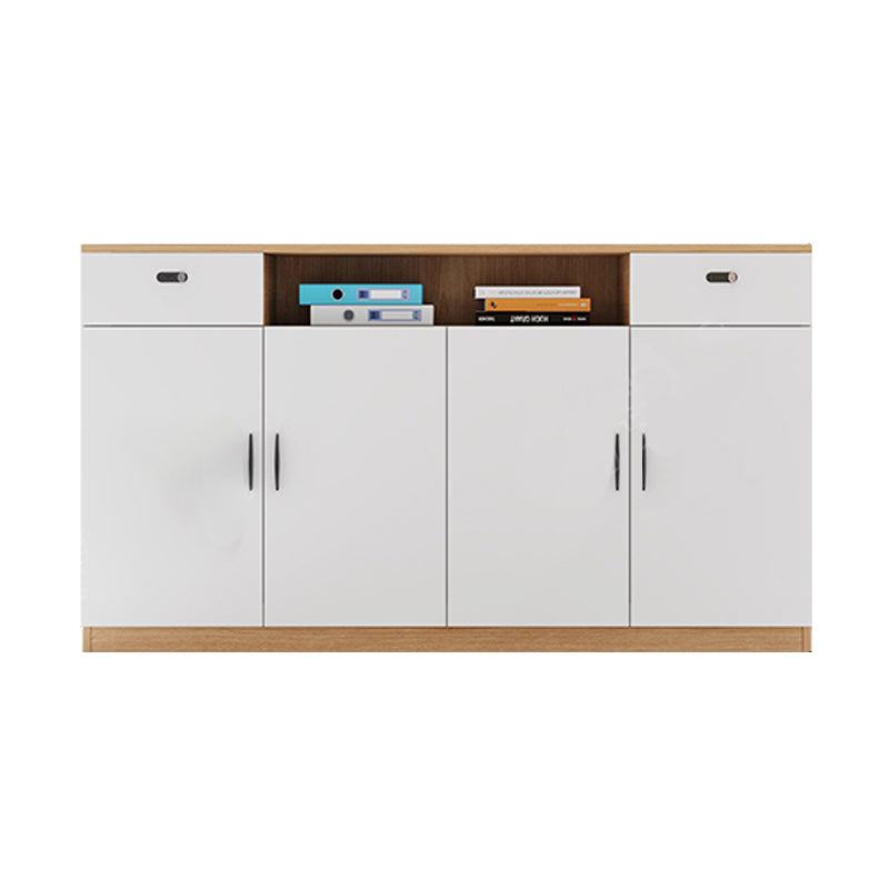 Wooden Filing Cabinet White File Cabinet for Home and Office