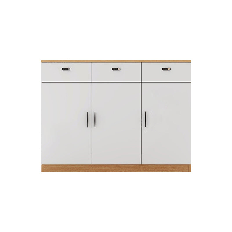 Wooden Filing Cabinet White File Cabinet for Home and Office