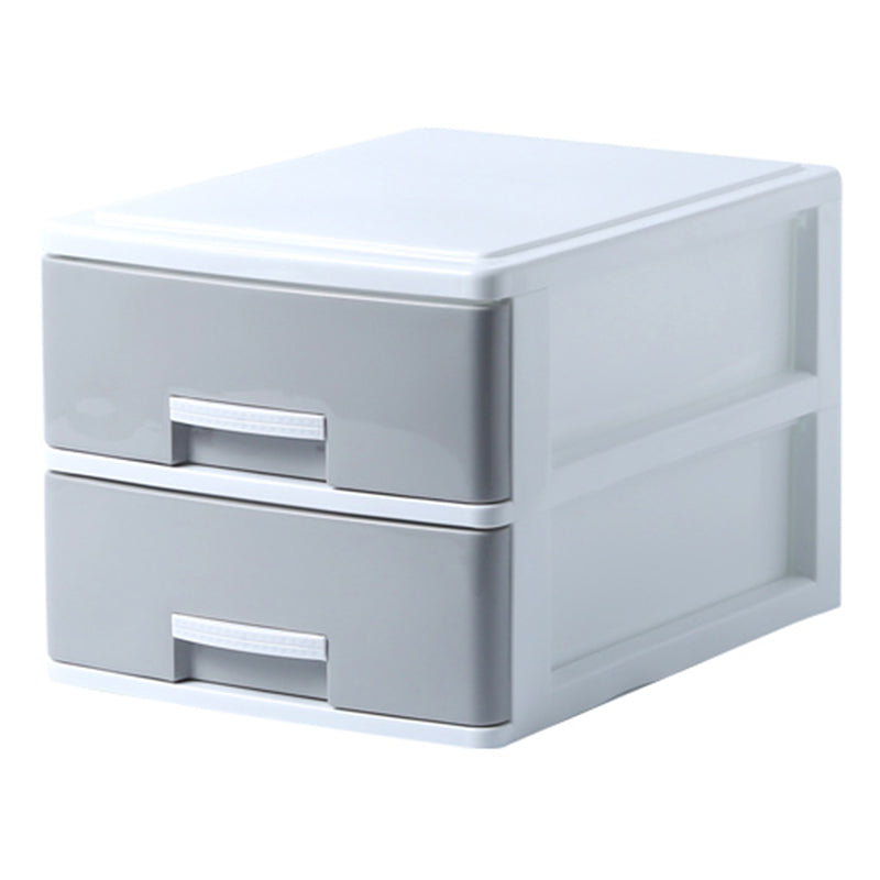 Modern Filing Cabinet Plastic Vertical File Cabinet with Drawers for Home Office