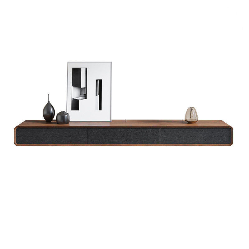 Contemporary TV Console Solid Wood TV Media Console for Living Room