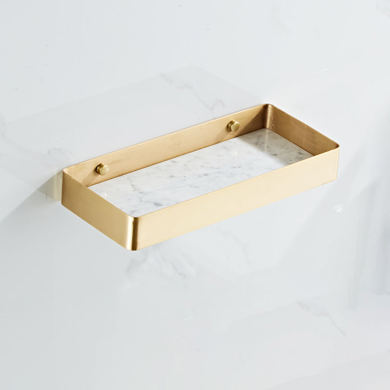 Modern White Bathroom Accessory As Individual Or As a Set in Marble