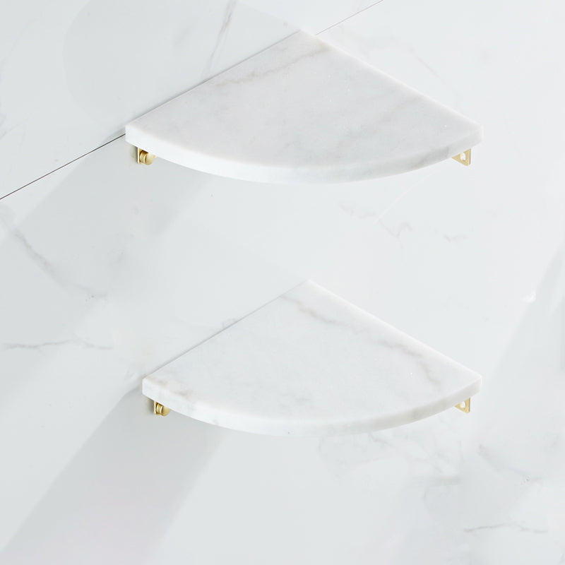 Modern White Bathroom Accessory As Individual Or As a Set in Marble