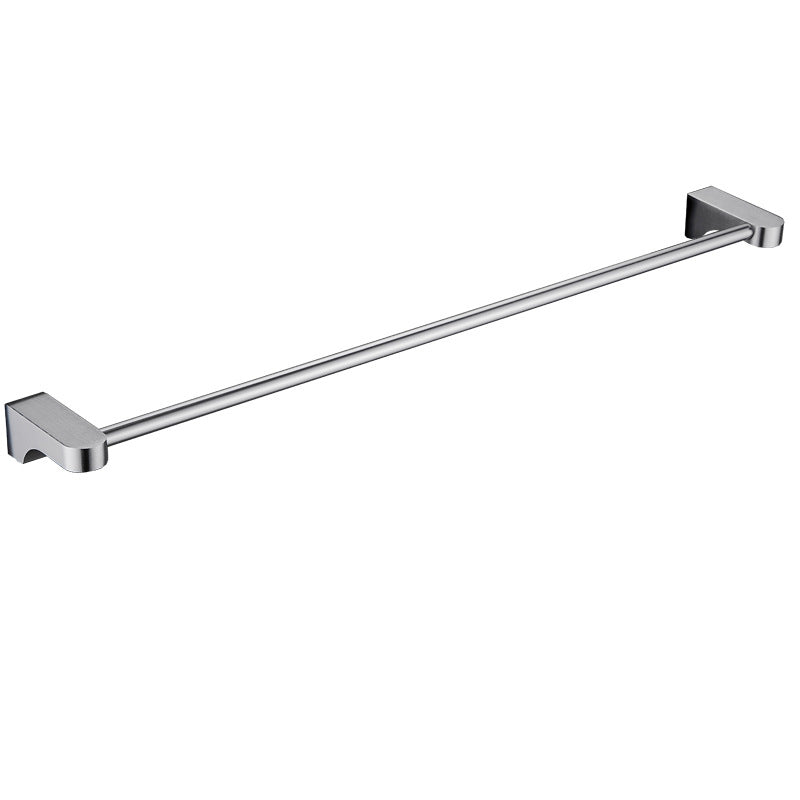 6-Piece Chrome Bathroom Accessory as Individual or as a Set with Towel Ring Bar