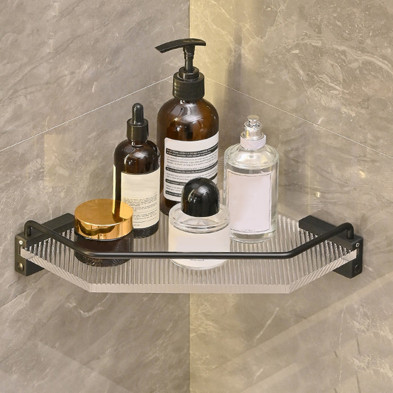 Modern Bathroom Accessory Kit Black Towel Bar Bath Shelf Bathroom Hardware Set