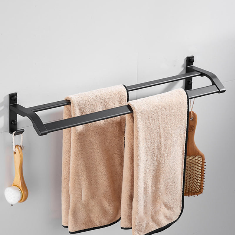 5-Piece Bathroom Accessory Set Alumimun Bath Shelf/Towel Bar Included Bathroom Set