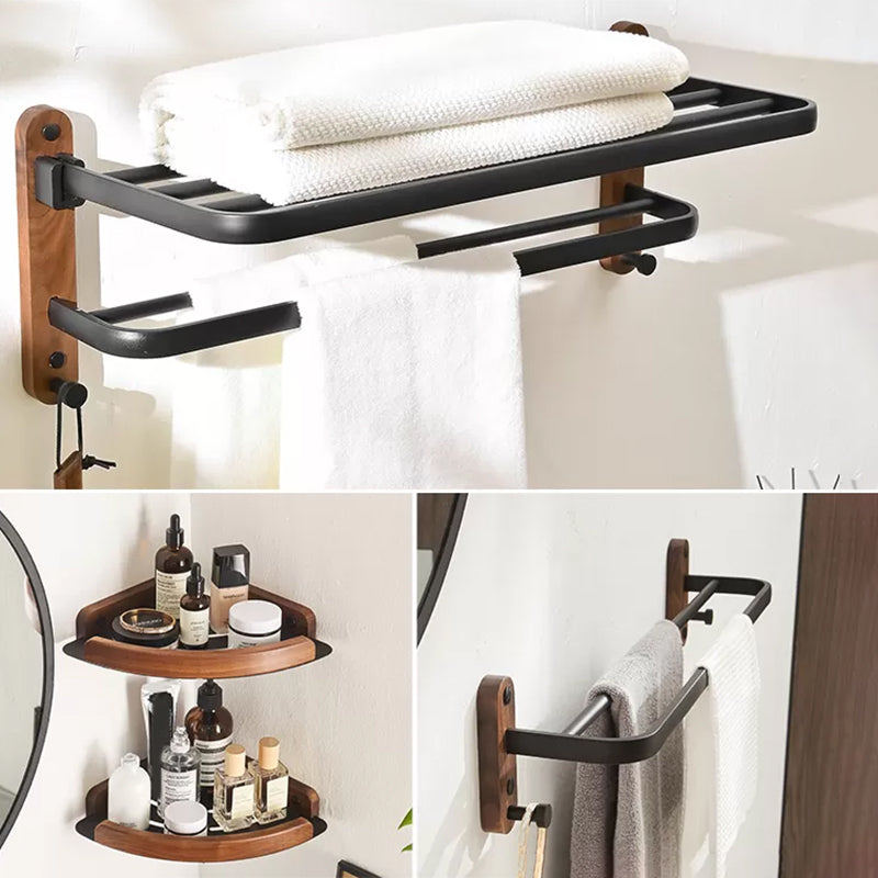 Traditional Bathroom Accessory As Individual Or As a Set in Black