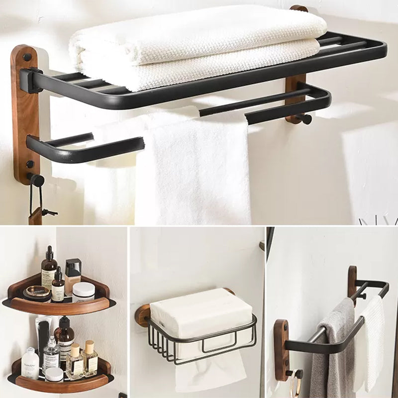 Traditional Bathroom Accessory As Individual Or As a Set in Black