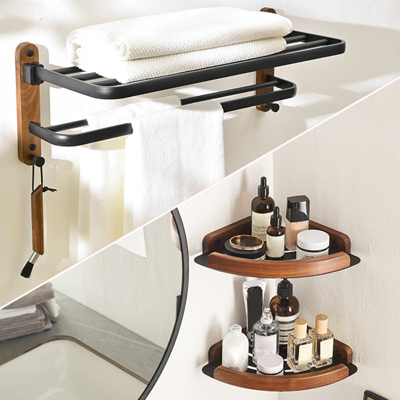 Traditional Bathroom Accessory As Individual Or As a Set in Black