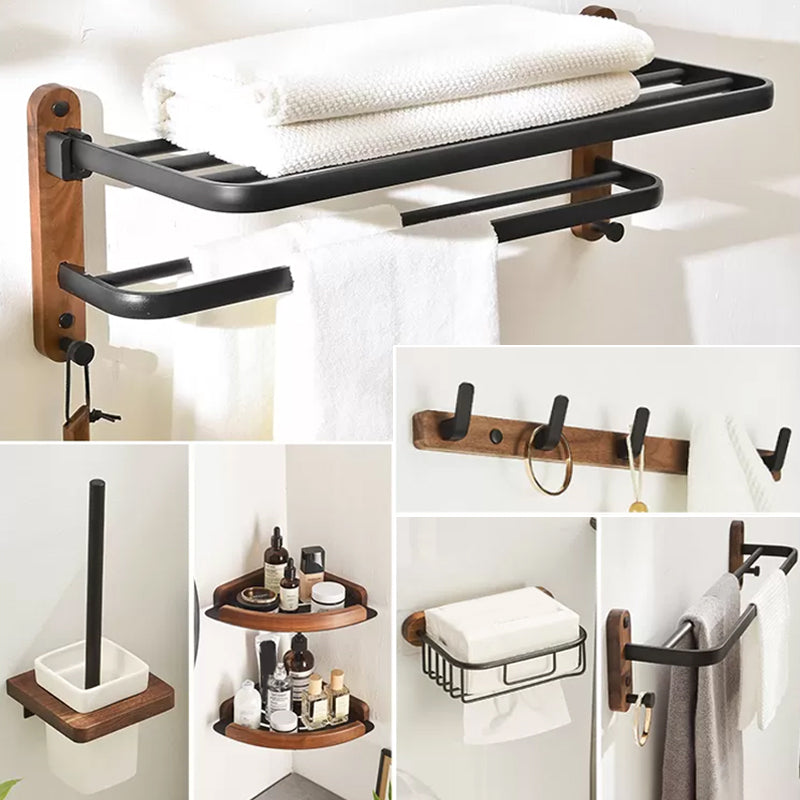 Traditional Bathroom Accessory As Individual Or As a Set in Black