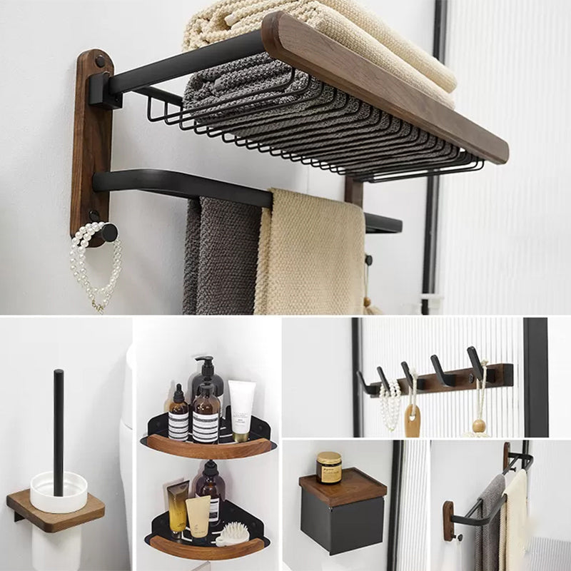 Traditional Bathroom Accessory As Individual Or As a Set in Black