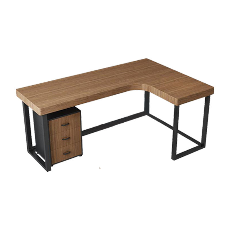 Modern Wooden Office Desk Sled Base Writing Desk , 29.53" Tall (Cabinet not Included)