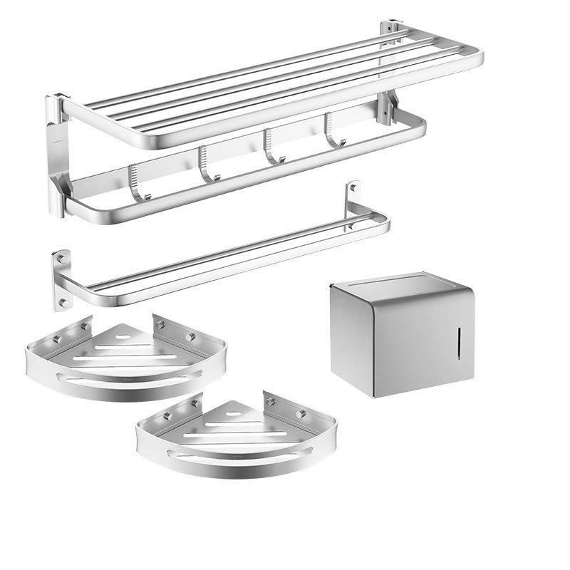 Silver Bathroom Hardware Set Modern Bathroom Accessory as Individual or as A Set