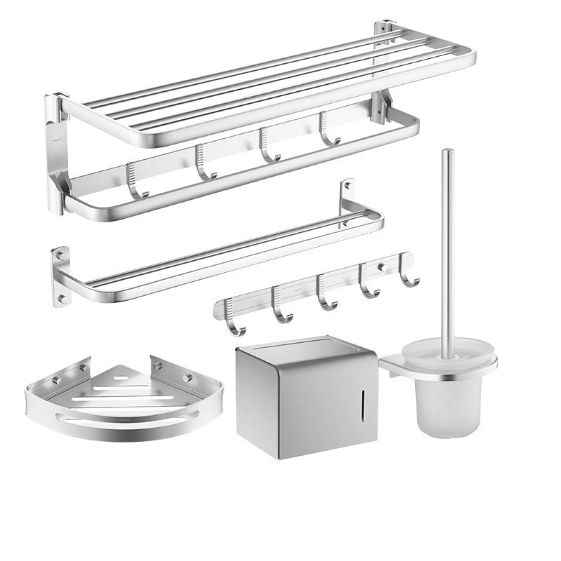 Silver Bathroom Hardware Set Modern Bathroom Accessory as Individual or as A Set