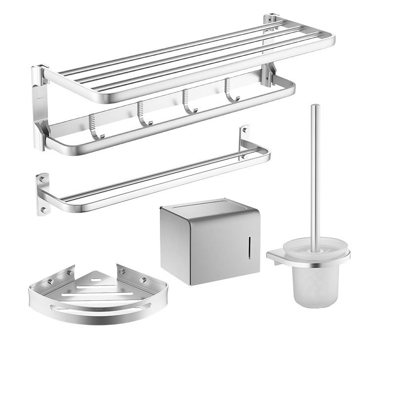 Silver Bathroom Hardware Set Modern Bathroom Accessory as Individual or as A Set