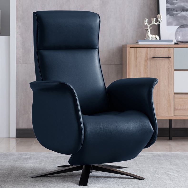 Padded Arms Desk Chair Modern No Distressing Leather Ergonomic Chair