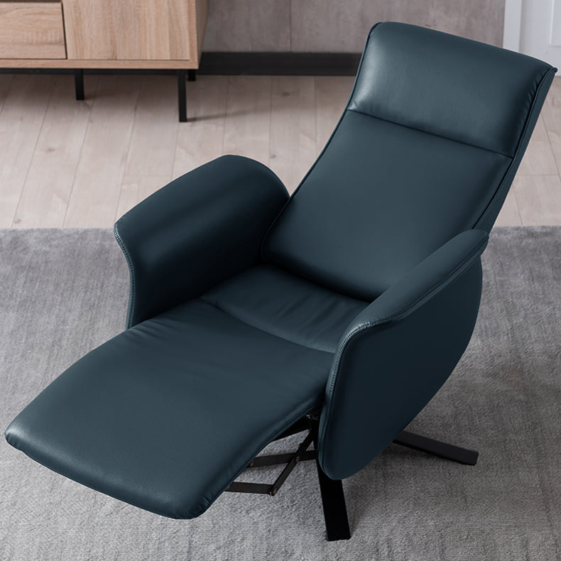 Padded Arms Desk Chair Modern No Distressing Leather Ergonomic Chair