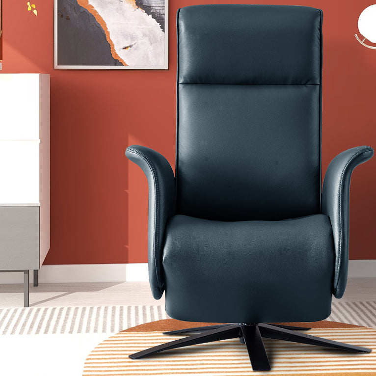 Padded Arms Desk Chair Modern No Distressing Leather Ergonomic Chair