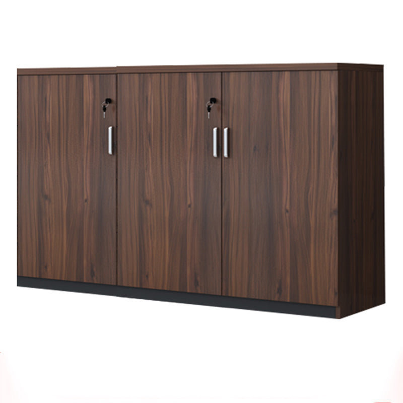 Traditional File Cabinet Wood Frame Key Lock Lateral Filing Cabinet for Office