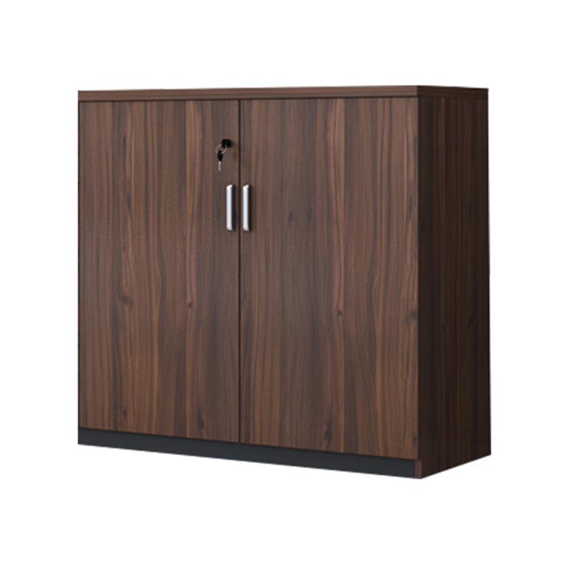 Traditional File Cabinet Wood Frame Key Lock Lateral Filing Cabinet for Office