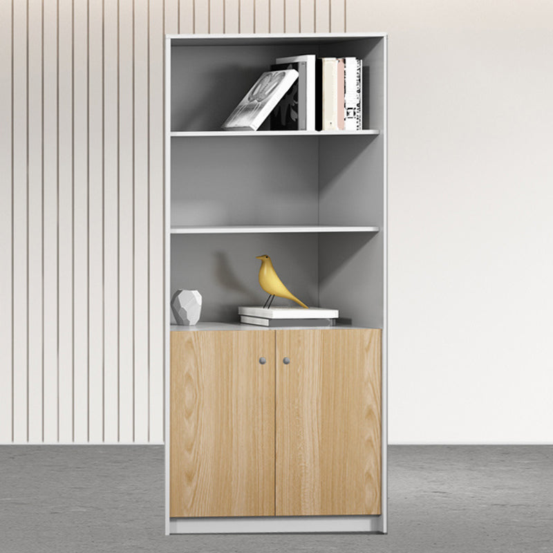 Wood File Cabinet Vertical Modern Filing Cabinet with Storage Shelves