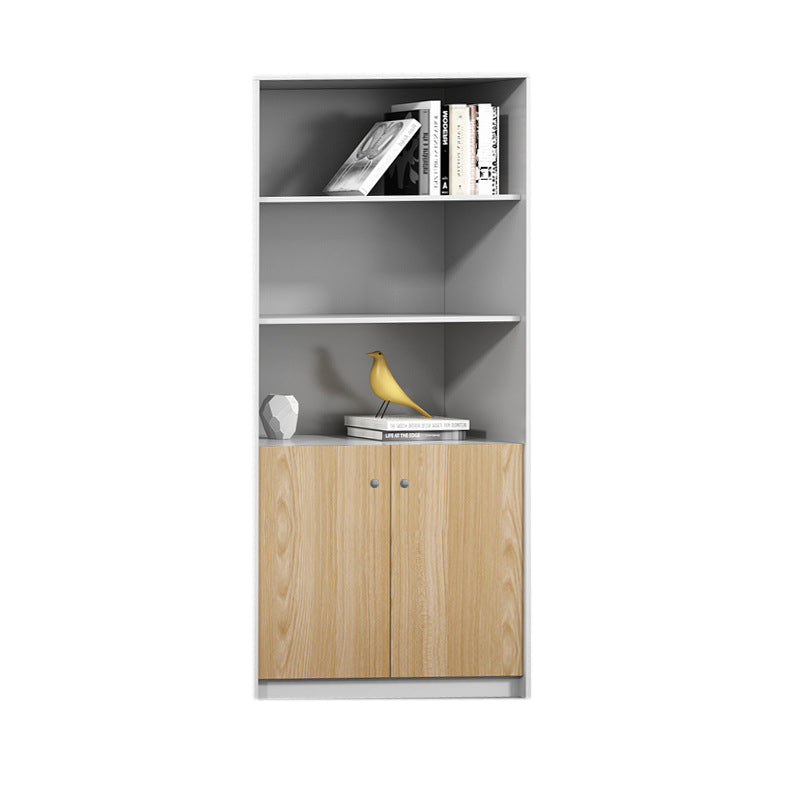 Wood File Cabinet Vertical Modern Filing Cabinet with Storage Shelves