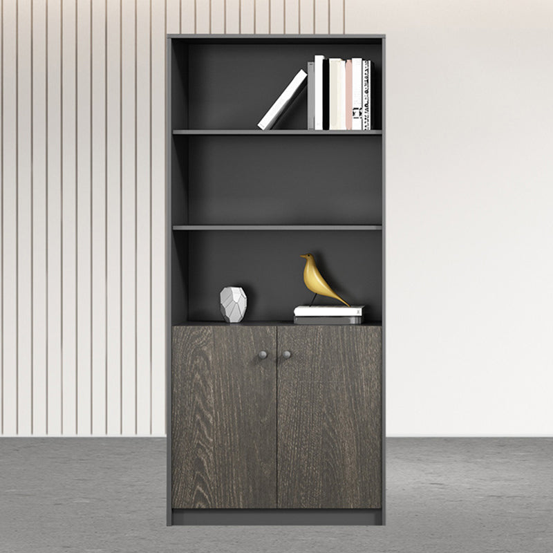 Wood File Cabinet Vertical Modern Filing Cabinet with Storage Shelves