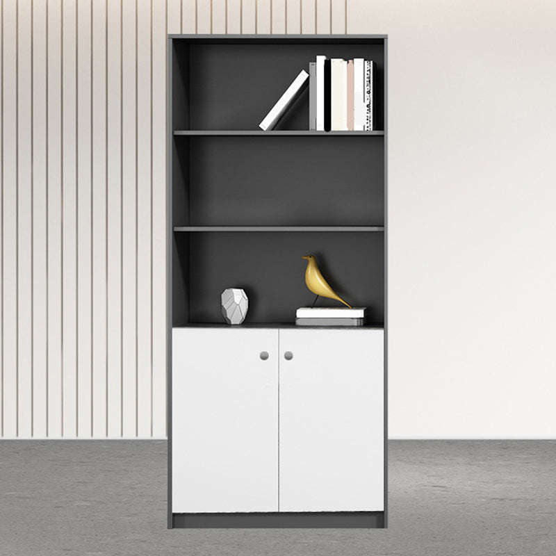 Wood File Cabinet Vertical Modern Filing Cabinet with Storage Shelves