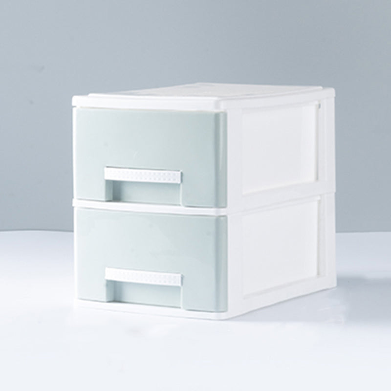 Contemporary File Cabinet Plastic Vertical Filing Cabinet with Drawers for Home Office