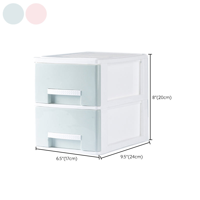 Contemporary File Cabinet Plastic Vertical Filing Cabinet with Drawers for Home Office