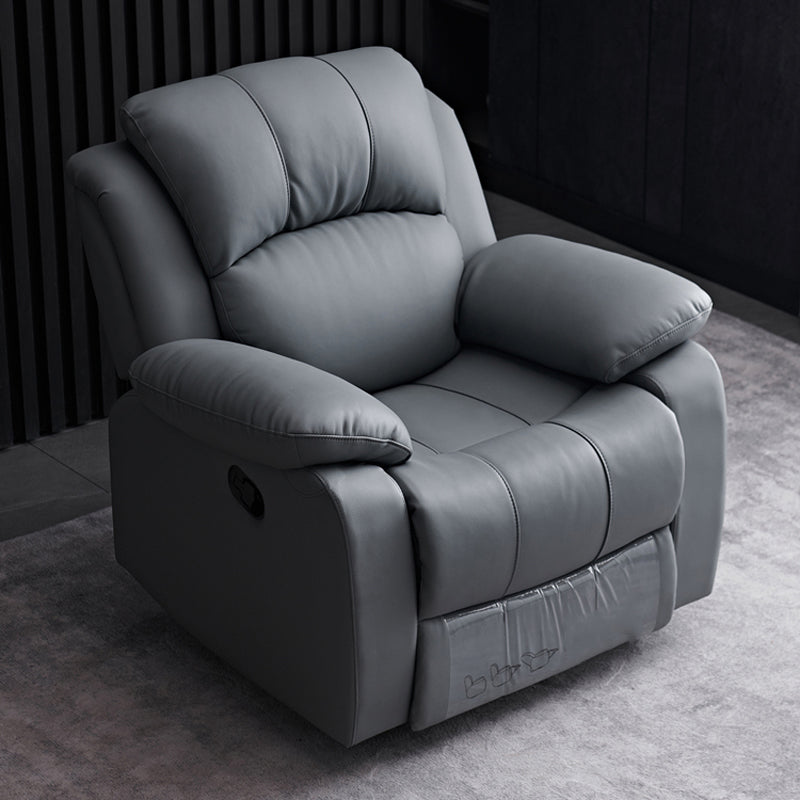 Genuine Leather Home Theater Recliner Modern Recliner for Living Room
