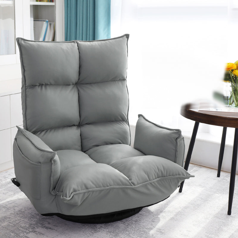 Rocking Standard Recliner Contemporary Style Solid Color Recliner Chair